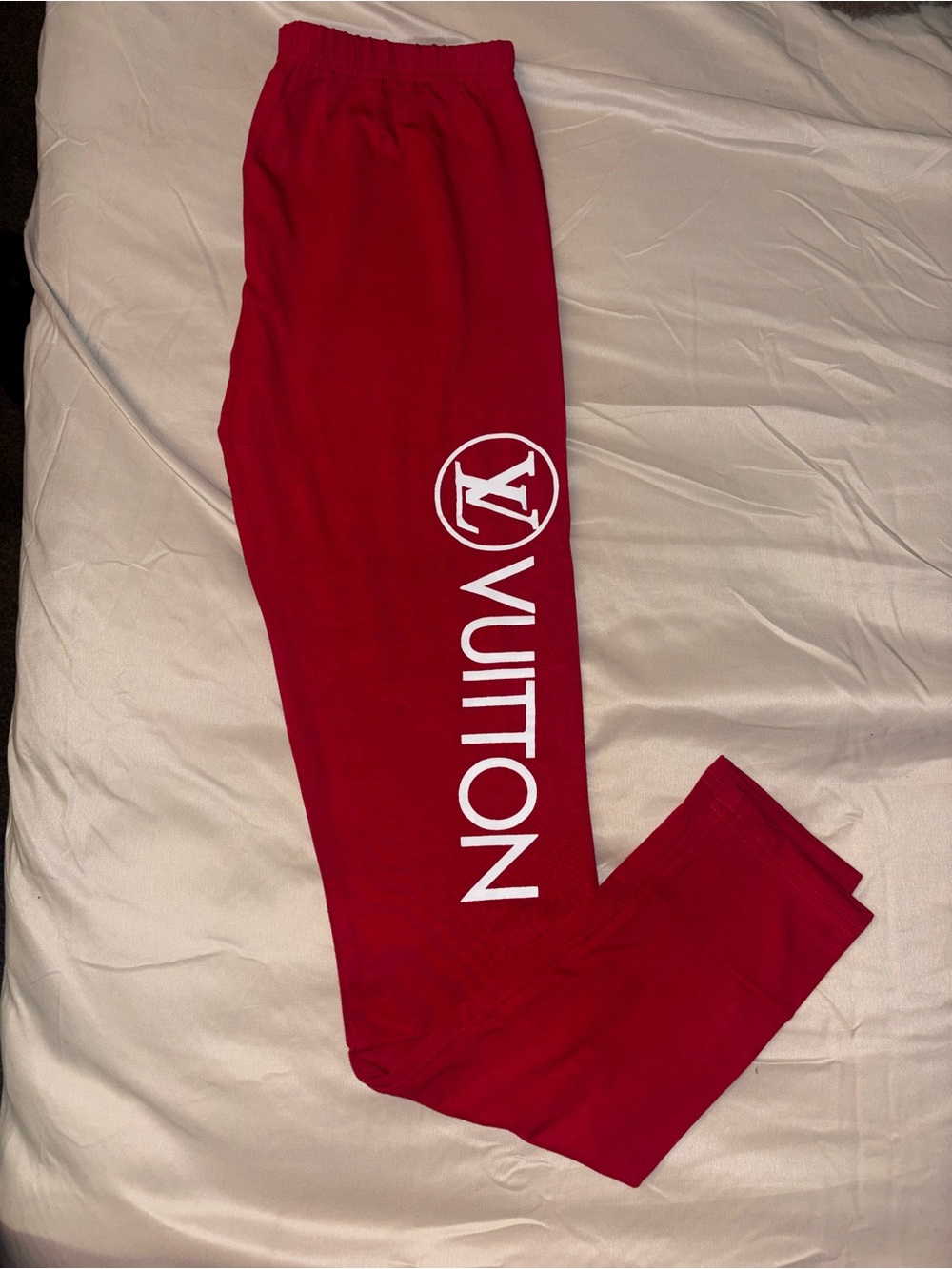 New Hand Made Joggers with White Logo